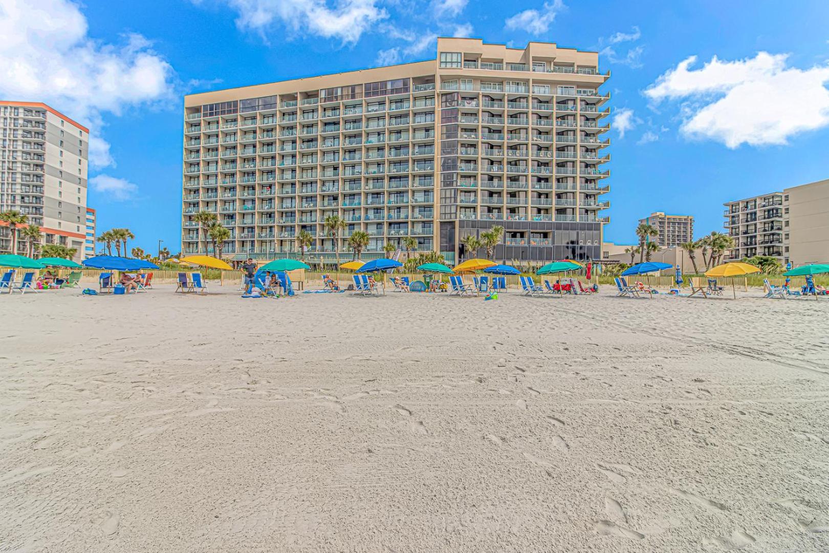 Oceanfront 1 Bedroom Sand Dunes 2626 Sleeps 6 Миртл-Бич Экстерьер фото